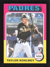 Taylor Kohlwey RC 2024 Topps Heritage Mini San Diego Padres #154