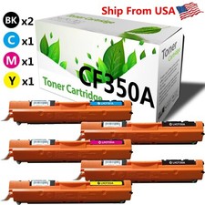 5PK,2BCMY 130A Toner Cartridge CF350A-3A for MFP M177fw M177 M176n Printer