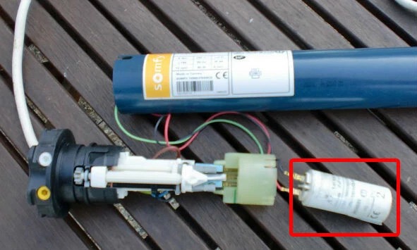 Condensatore 8 uf (µf) per Motore Somfy, Simu, Nice, Bubendorff - Immagine 4 di 4