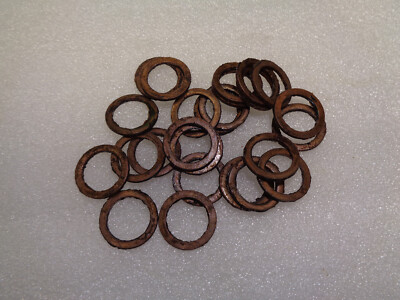 PRATT & WHITNEY RADIAL ENGINE SPARK PLUG COPPER GASKETS 25893 SET OF 25 EACH NEW