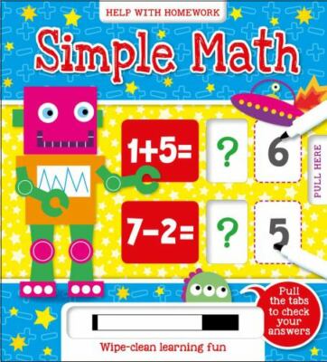 Simple Math: Wipe-clean learning fun; Help Wi- hardcover, 1786707233, IglooBooks