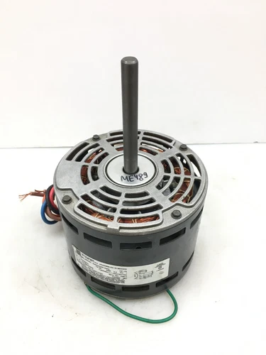 EMERSON K55HXCEP-6404 Furnace Blower Motor 1/3HP 1050RPM 4SPD 115V  used #ME489