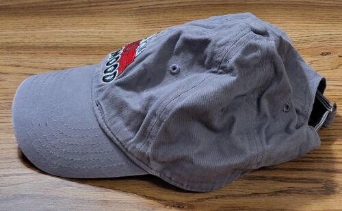 Peanuts Snoopy Cartoon Funny Mood Baseball Cap Hat Gray Adjustable Embroidered - Picture 3 of 8