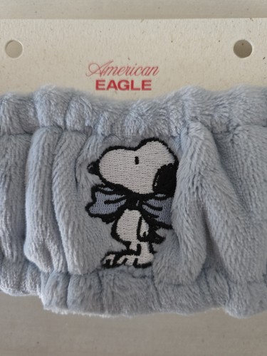 American Eagle Snoppy Cosmetic Spa Headband Blue - Picture 3 of 4