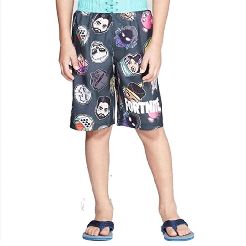 Fortnite Big Boy's Chibi Head Swim Trunks - NWT - Picture 3 of 4