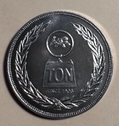 HARRINGTON 9999 1OZ VINTAGE ROUND RARE-100 AE EARLY AND HIGH GRADE! 1970s - Picture 2 of 2