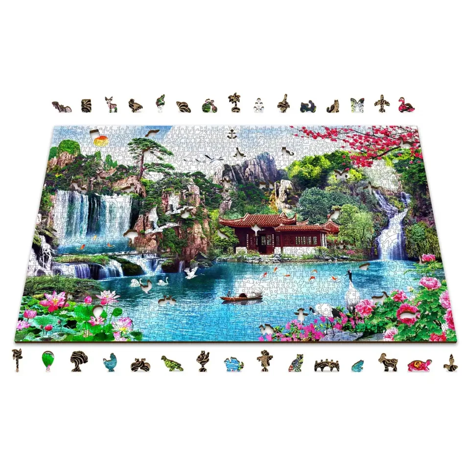 WOODEN CITY Puzle de Madera Puzzle para Adulto 2000 Piezas Motivo Animal Idea - Imagen 4 de 4