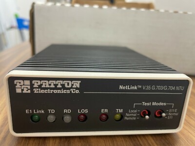Patton Electronics - Netlink V3.5 G.703/G.704 NTU