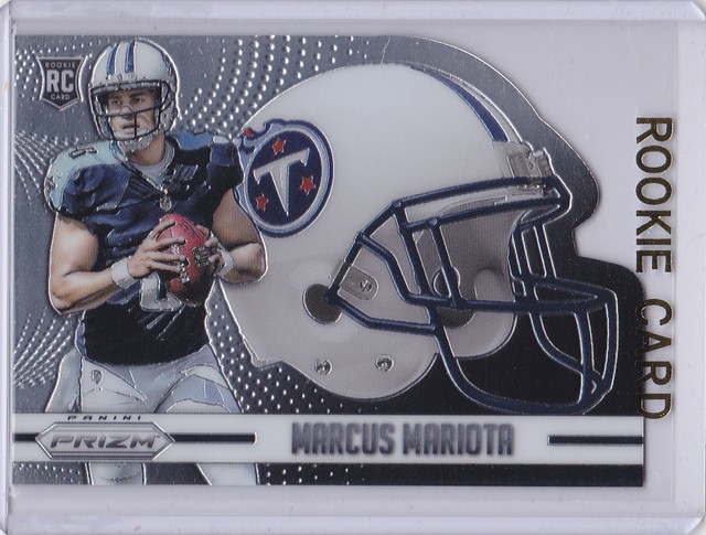 MARCUS MARIOTA Die Cut ROOKIE CARD Tennessee Titans 2015 PRIZM RC 