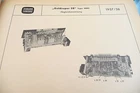 Service manual for Schaub-Lorenz Goldsuper 58, 3005