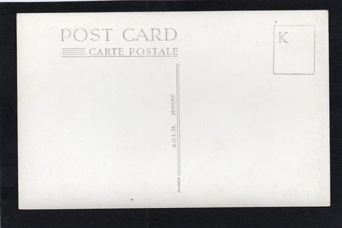 Postcard Jersey Channel Islands view of St Brelade's Bay RP by AGLM 90 - Picture 2 of 2