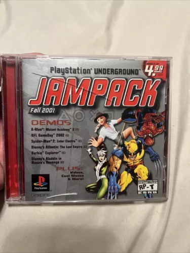 PlayStation Underground Jampack: Fall 2001 (Sony PlayStation 1, 2001)