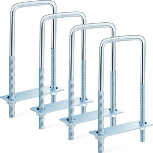 M6 M8 M10 U Bolt Plates and Nuts Standard U-Bolts Stainless Steel 304 Trailer UK - Picture 5 of 9