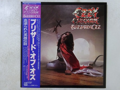 Ozzy Osbourne Blizzard Of Ozz Jet Records 25AP 1992 Japan VINYL LP OBI