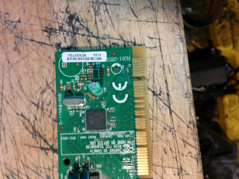 HP 5188-2907 CONEXANT 56k PCI Fax/Modem KB5815G RD01-D850 High Profile - Image 3 of 4