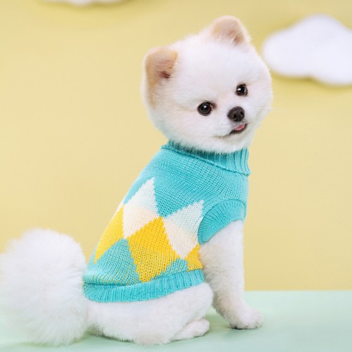 Small Dog Clothes Pet Chihuahua Winter Warm Sweater Vest Cartoon Puppy Cat Coat. - Picture 12 of 23