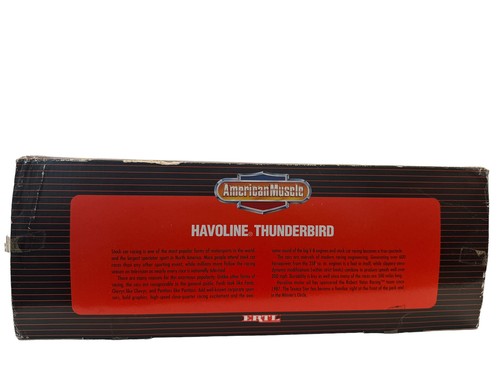 Davey Allison 1992 Havoline Nascar 1/18 Diecast ERTL American Muscle Thunderbird - Picture 5 of 6