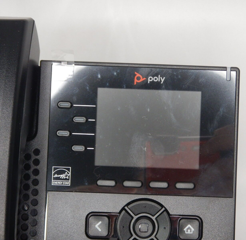 READ** Poly (Plantronics + Polycom) VVX 250 Office Business Telephone- Black - Picture 6 of 12