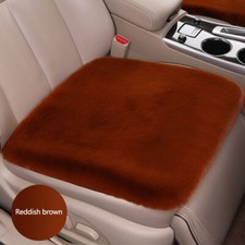 1pc Car Seat Cover Front Cushion Plush Soft Comfort Pad Protector Mat Warm Brown 1pc Car Seat Cover Front Cushion Plush Soft Comfort Pad Protector Mat Warm Brown