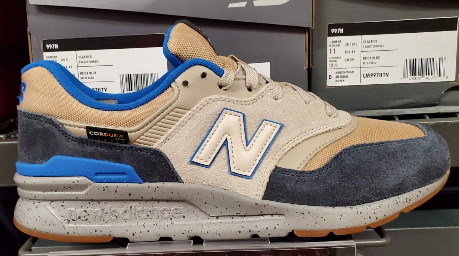 Neem een ​​bad Legende schaamte Men's New Balance 997H CM997HTV - Beige Blue | eBay