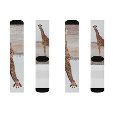 socks Sublimation Socks animal giraffe