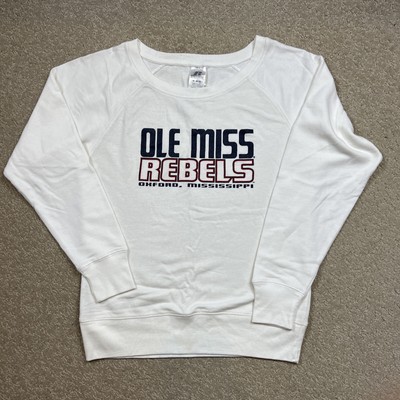 white ole miss sweatshirt