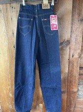 Vtg NWT DOS 80s Lee Riders Mom Jeans Pleated Size 00 (23 W 33 L )made In USA