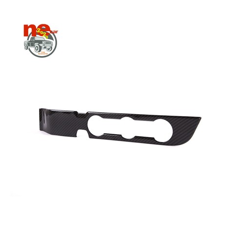 For Toyot-a Tacoma 16-22 ABS Carbon Air Condition Knob Trim Panel Decorate Trim - Picture 5 of 6