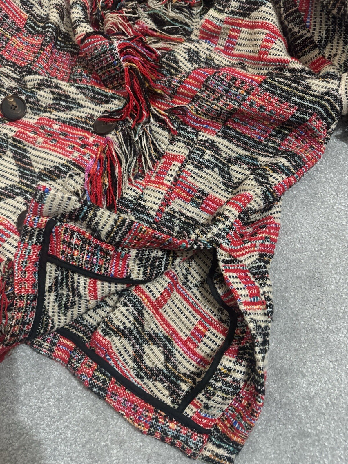 Zara Basic Outerwear Jacket Double Long Sleeve Fr… - image 9