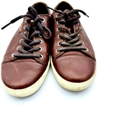 ecco Soft 8/8.5 Mens Size US 10/EU 41 Brown Leather Casual Shoes Sneakers