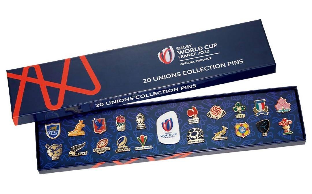 その他 RUGBY WORLD CUP 2023 20 COLLECTION PINS RUGBY WORLD CUP 2023 20 COLLECTION PINS