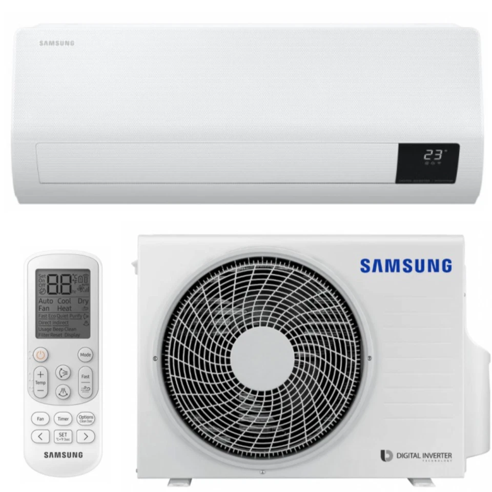 Samsung Wind-Free Comfort Klimaanlage 3,5 kW Wandgerät Klima Klimagerät A++ - Bild 2 von 4