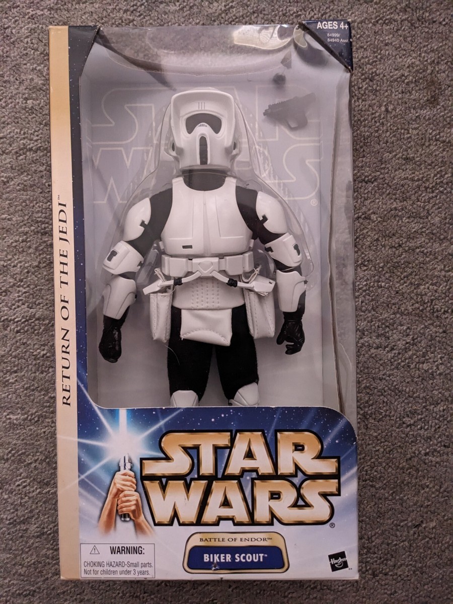 Biker Scout Star Wars Scout Trooper Figure HOT Biker Scout Trooper