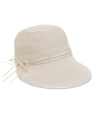 Style & Co Packable Paper Framer Hat Women's One Size Natural