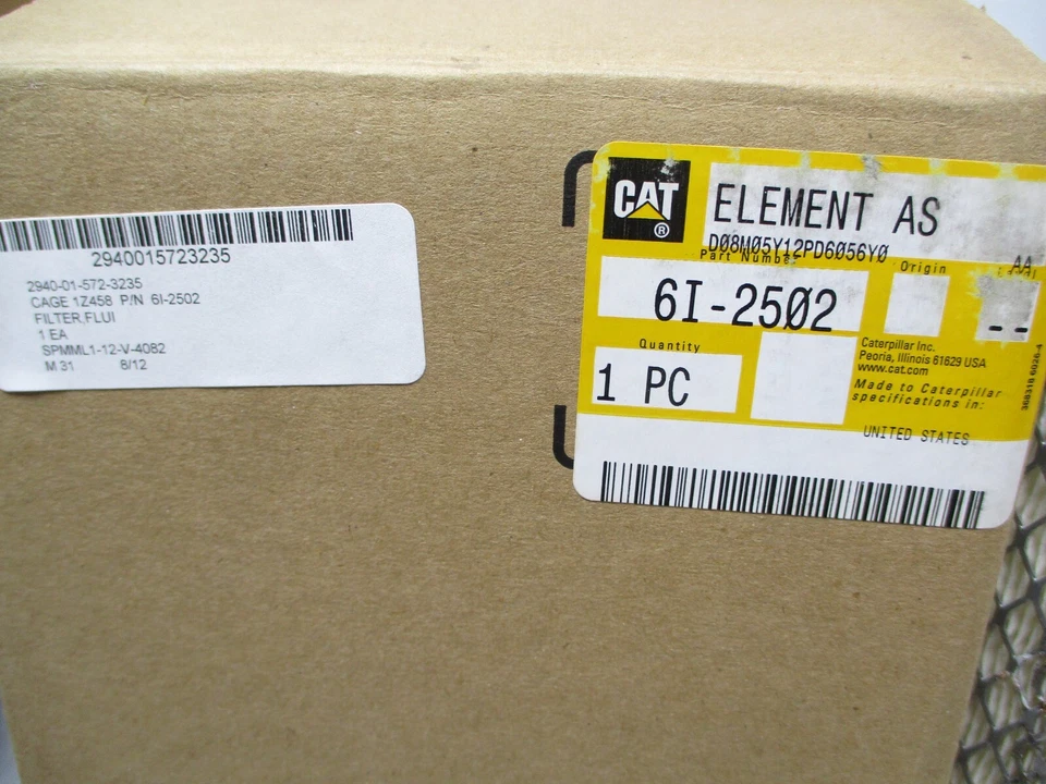 CAT 6i2502 Caterpillar Air Filter 6I-2502  - Image 2 of 3
