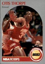 1990-91 NBA Hoops Basketball Card #129 Otis Thorpe