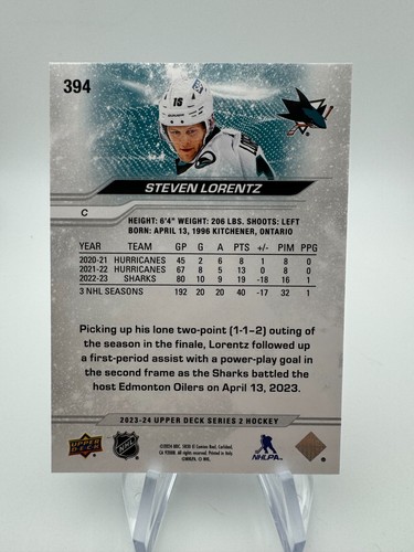 2024-25 Upper Deck MVP Hockey - Pick Your Player #253-458 - Picture 214 of 286