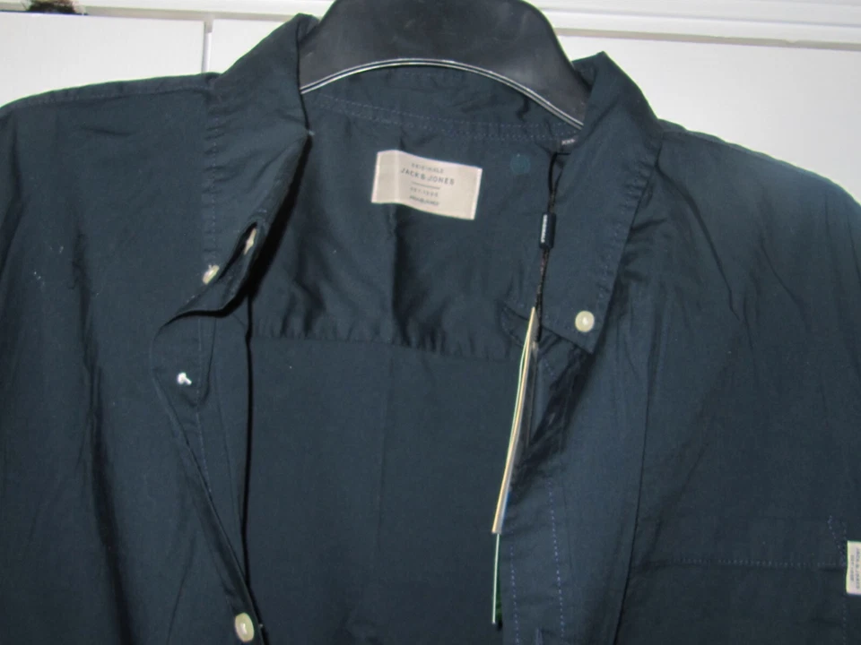 JACK & JONES DARK BLUE TOTAL ECLIPSE SLIM FIT SIZE XXL BNWT NEW WITH TAGS - Image 2 of 3