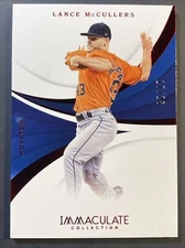 2018 Immaculate Collection #143 Lance McCullers Ruby Red Parallel - SSP /25