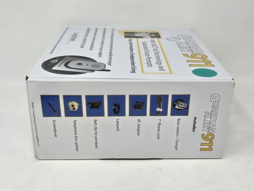 LogicMark Guardian Alert 911 Model 30511, Landline Personal Emergency Device NEW - Picture 3 of 9