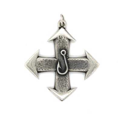 Men's Jewelry Mens Cross Necklace James Avery Nail Cross - Main Image