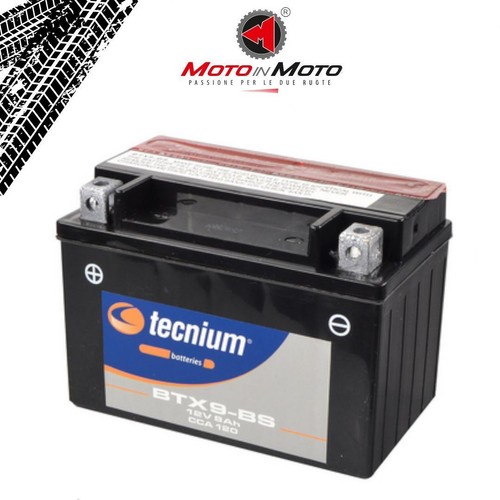 Batteria Moto Magneti Marelli Batteria Magneti Marelli YTX9-BS 12V 8Ah - Compatibile Con Yamaha 125-250 YPR X Max 2009-2011 Yuasa Ytx7l-Bs - Foto 4