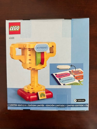 LEGO #40688 Trophy Award LEGO Exclusive GWP / NEU / VERSIEGELT / PERFEKTER KARTON!!! - Bild 2 von 8