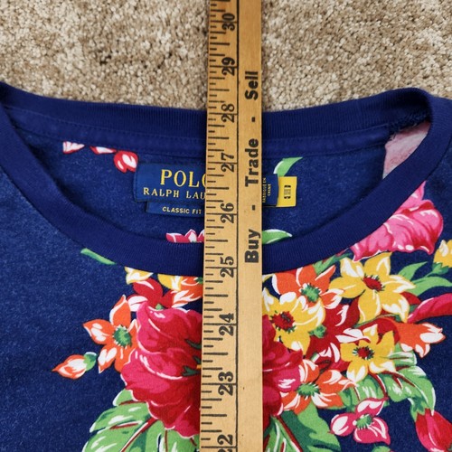Polo Ralph Lauren Men's XL Floral Graphic Classic Fit Crew-Neck T-Shirt - Picture 4 of 4