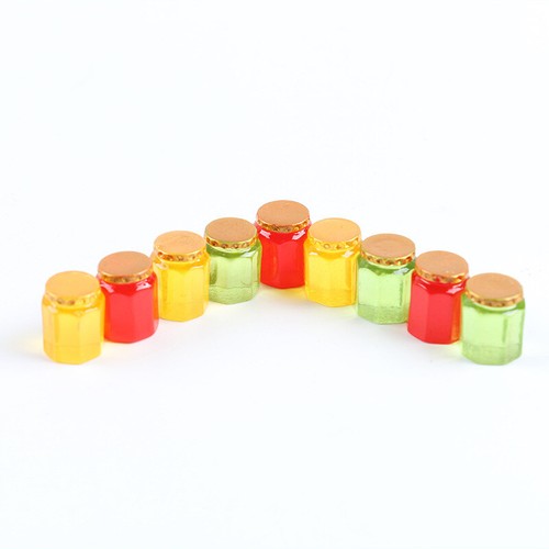 30PC Dollhouse Miniature 1/12 Scale Resin Honey Jar Kitchen Pocket Accessories - Bild 5 von 5