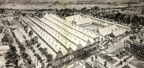 CHELSEA ROYAL HOSPITAL 1912 INTERNATIONAL HORTICULTURAL SHOW MAP & PICTORIAL - Picture 4 of 4