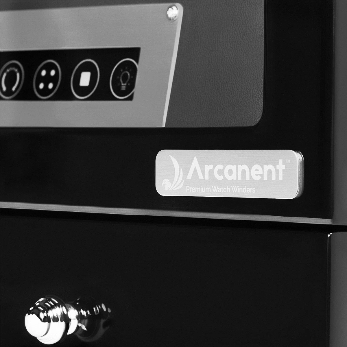 Arcanent 6 2 Slot Watch Winder LCD Digital Black Quality SALE eBay