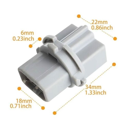 TSX CL 33515S50003 Car Headlight Taillight Xenon Lamp Bulb Holder Socket Adapter - Picture 8 of 9