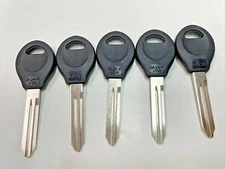 Lot 5 New DA34-P NISSAN Non Chip Ignition Key Blank Uncut Blade /Made by Ilco 