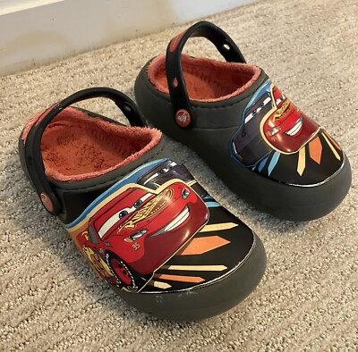 Shoes Crocs Black Lightning Crocs Boys Clogs Lightning McQueen